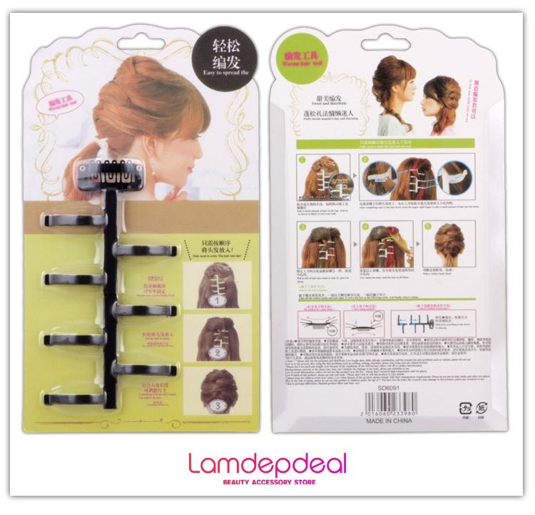 Dụng cụ thắt bím tóc xương cá - Lamdepdeal