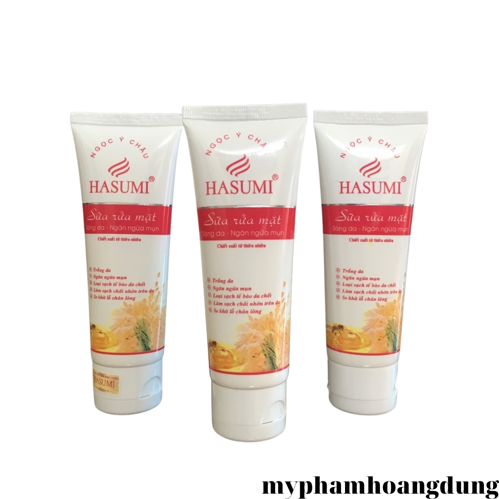 sữa rửa mặt hasumi