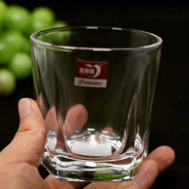 BỘ 6 CỐC THUỶ TINH VÁT 5 CẠNH CAO CẤP