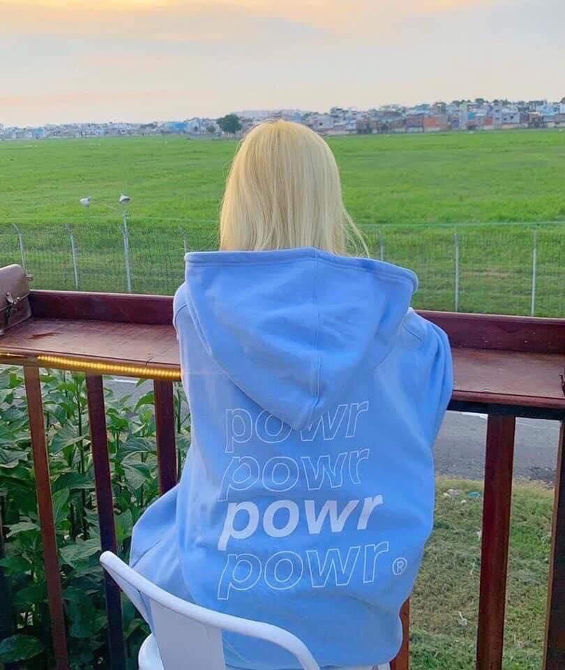 Áo khoác nỉ nam nữ POWR cá tính chất dầy dặn mẫu mới