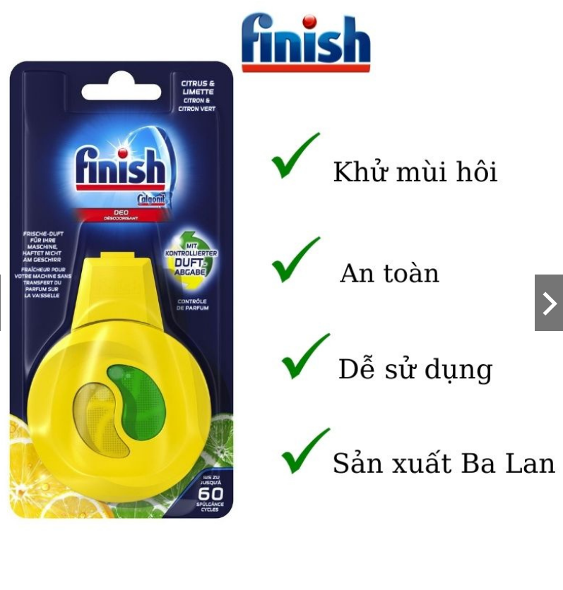 Viên rửa bát finish 110 viên (tích hợp bột bóng tđ somat alio) dùng cho máy rửa bát