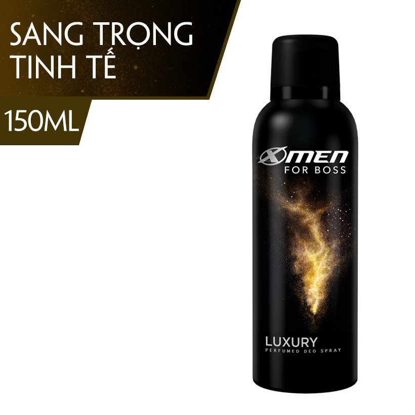 [HCM]Xịt Khử Mùi Xmen For Boss Luxury 150ml