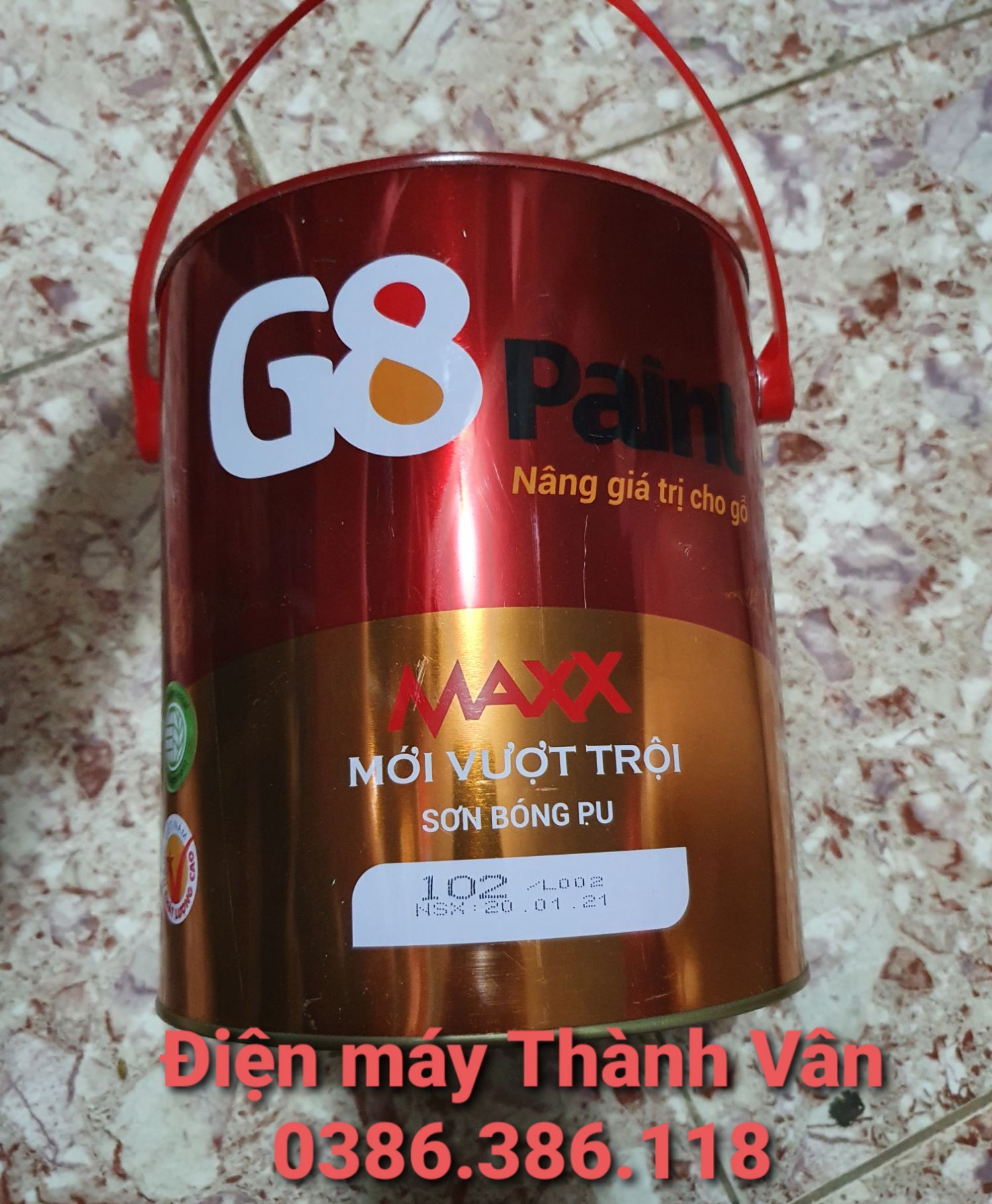 Bóng PU 102 G8 hộp 4kg