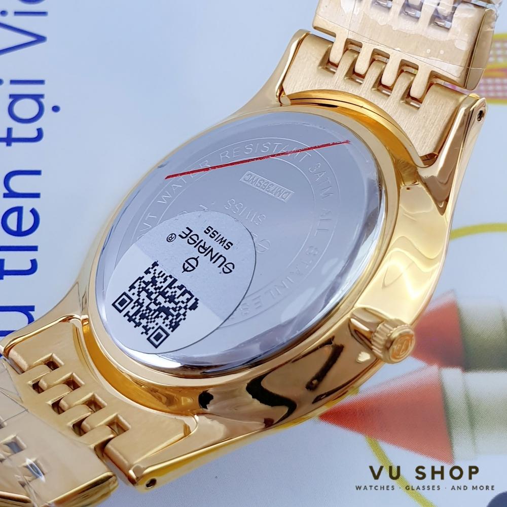Đồng hồ đôi SUNRISE DM736SWC Siêu mỏng Chính hãng