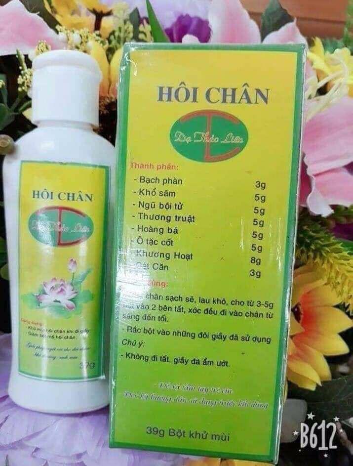 khử mùi HÔI CHÂN DẠ THẢO LIÊN