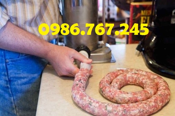 Máy đùn xúc xích quay tay 5 Lít (có ba loại cho bạn lựa chọn: 3 Lít, 5 Lít, 7 Lít)