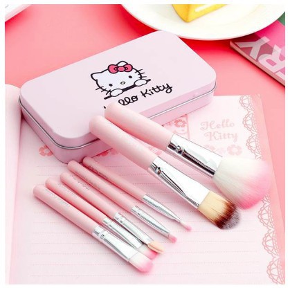 Set Cọ Trang Điểm Hello Kitty Siêu Cute