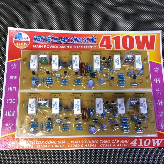 Bo công xuất 12 sò 410w