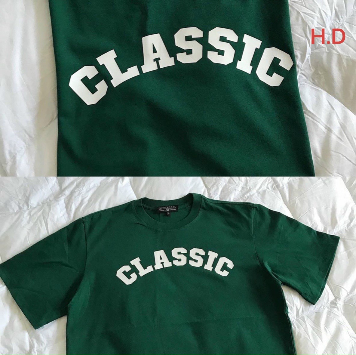 Áo thun nam nữ , áo đôi nam nữ chất đẹp , áo thun CLASSIC đôi tình yêu cotton tặng quà crush