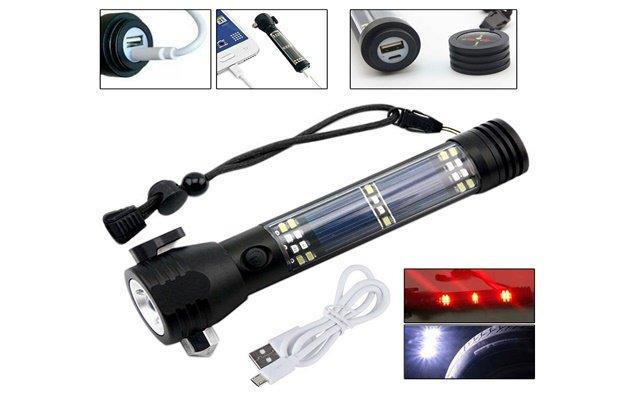 Đèn Pin Sinh Tồn 11 Chức Năng Cao Cấp