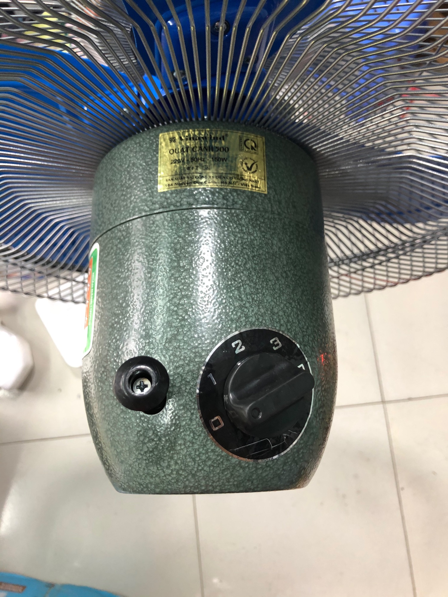 Quạt đứng cánh 500mm Vinawind QĐ500