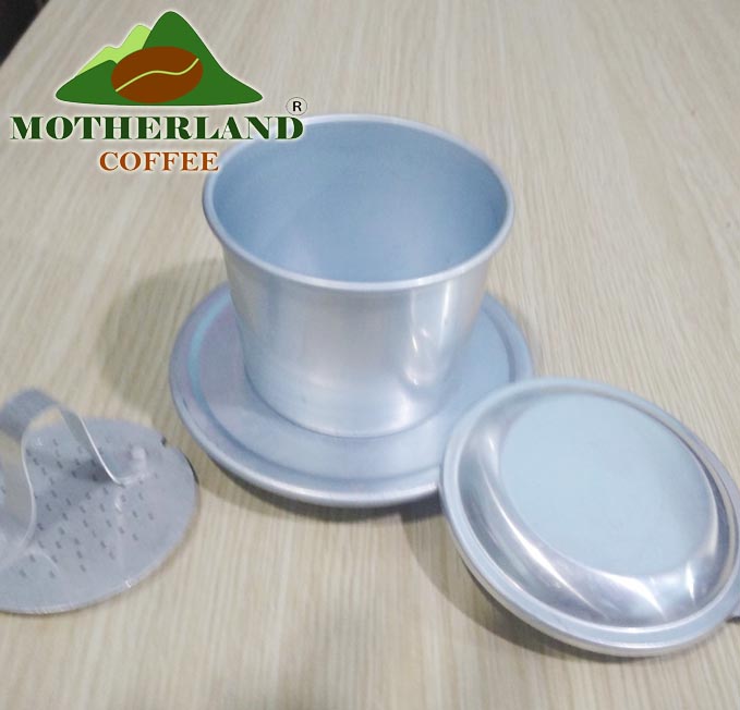 Phin cà phê nhôm lá tốt pha 1 người uống