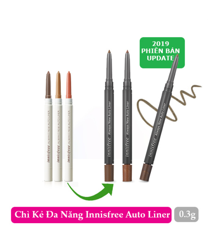 Chì kẻ mắt đa năng INNISFREE ALWAYS NEW AUTO LINER PENCIL
