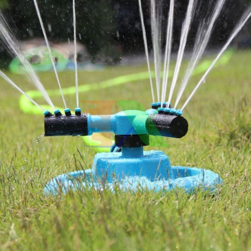 System automatic watering 3 axis rotate 360 ° t3c-mt, watering 3 Wing stand pattern Moon, lawn sprinkler, spraying cooling roof corrugated, watering nursing concrete
