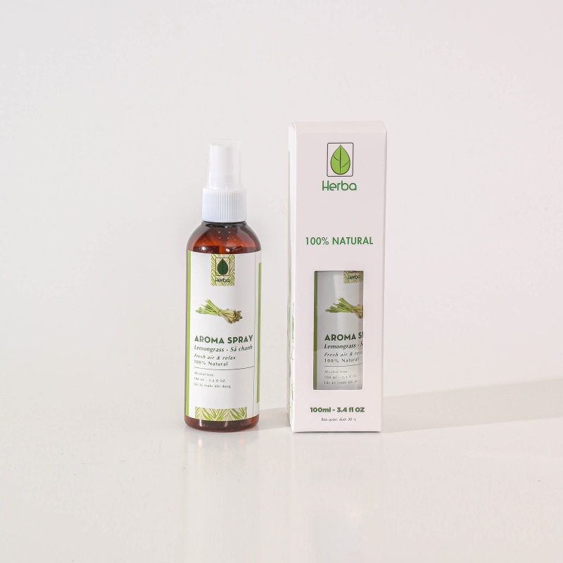 Nước Thơm Xịt Phòng Aroma Spray Sả Chanh Cao Cấp