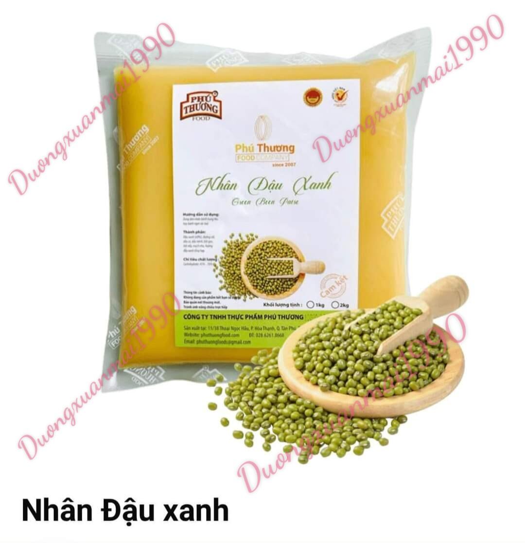 [Trung Thu] Nhân Đậu Xanh Phú Thương Túi 2Kg