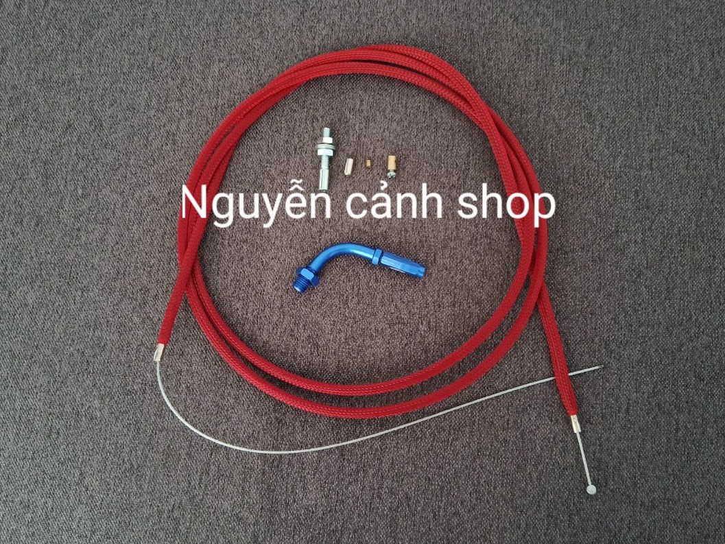 dây ga đầu ga domino 2 món( dây đỏ đầu xanh)