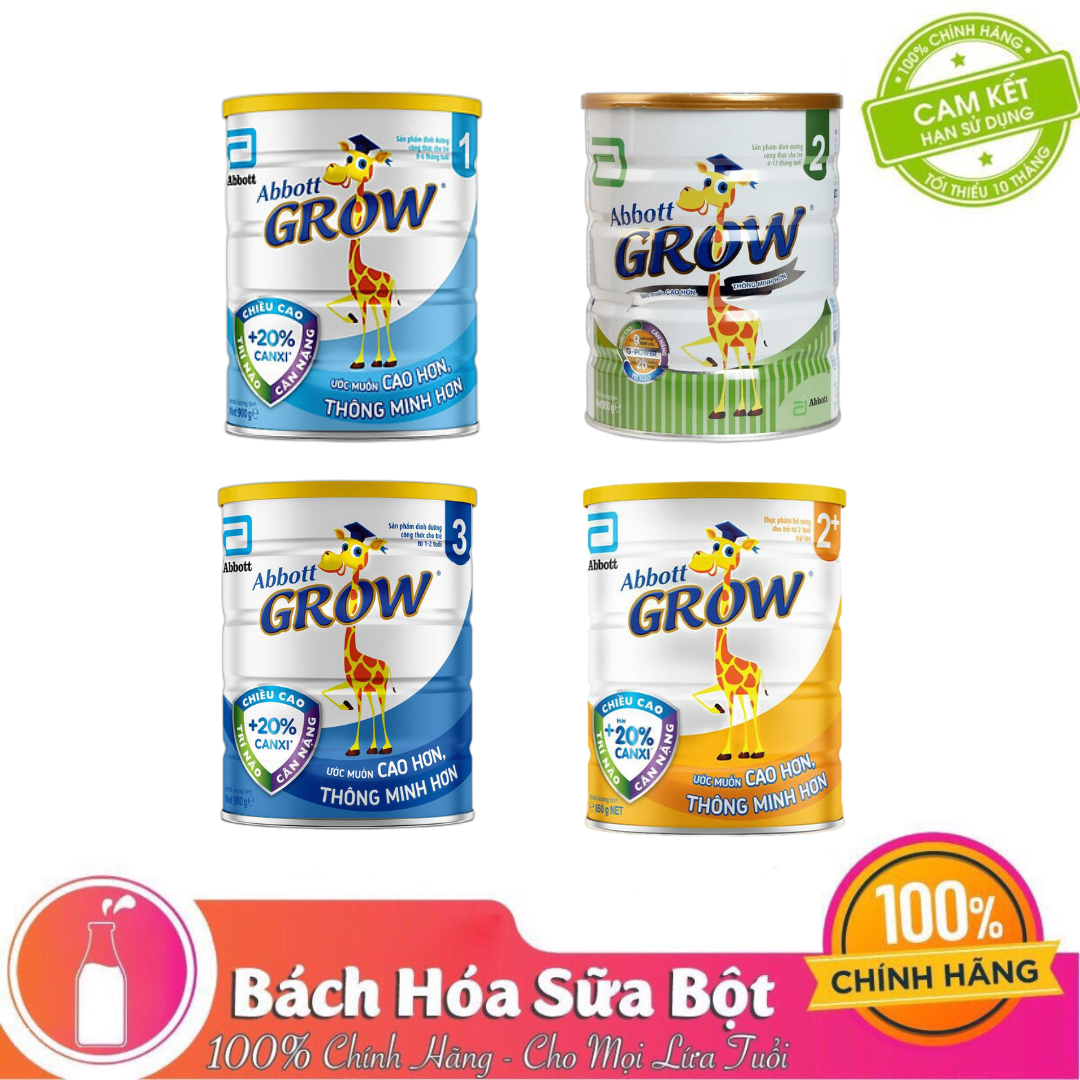 Sữa Bột Abbott Grow số 0+/1+/2+/3+