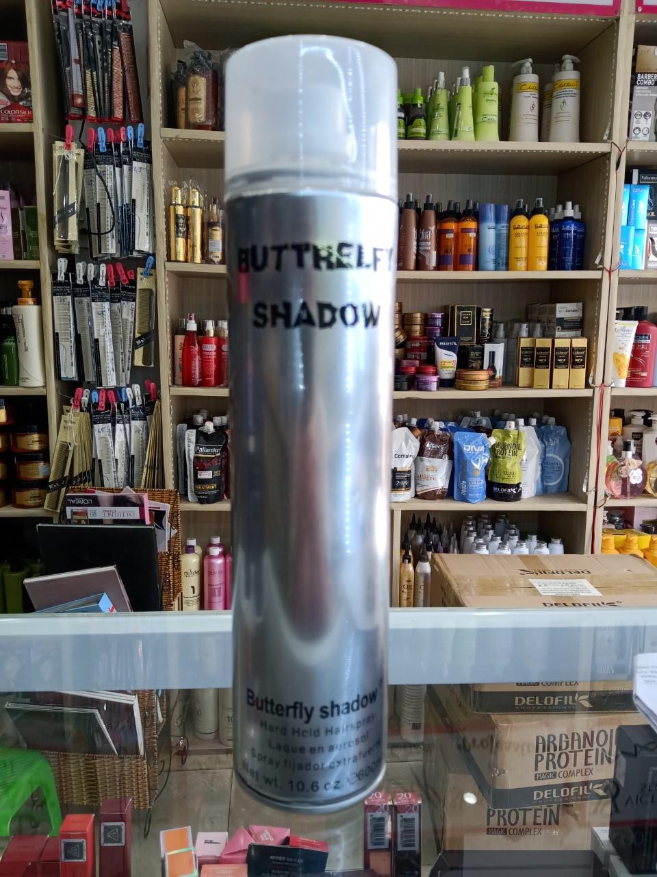 Keo xịt tóc Butterfly Shadow 600ml