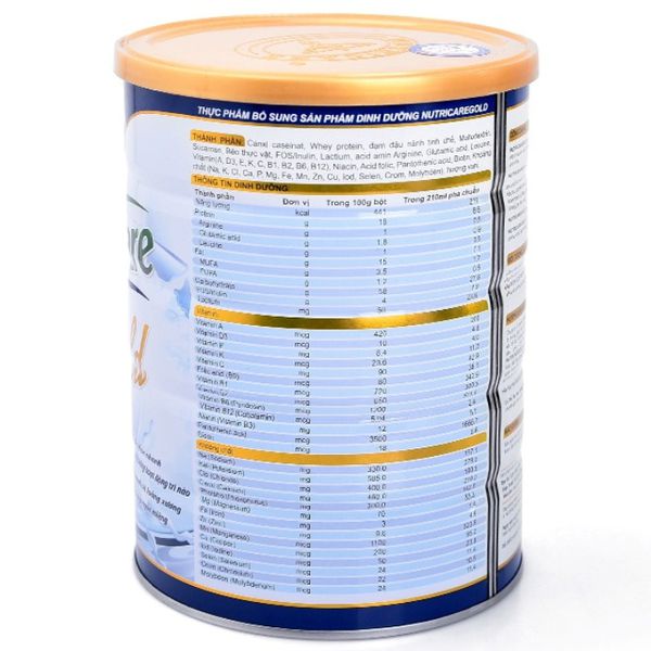 [HCM]﻿Bộ 2 sữa bột NUTRICARE Gold - 900g