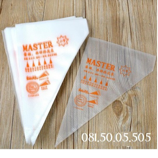 Túi Bắt Kem Cỡ Nhỏ (To ) 10 Chiếc 25,6X26Cm
