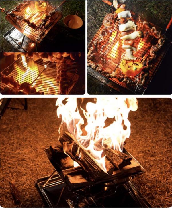 PKTL - Bếp nướng BBQ AREMES xếp du lịch
