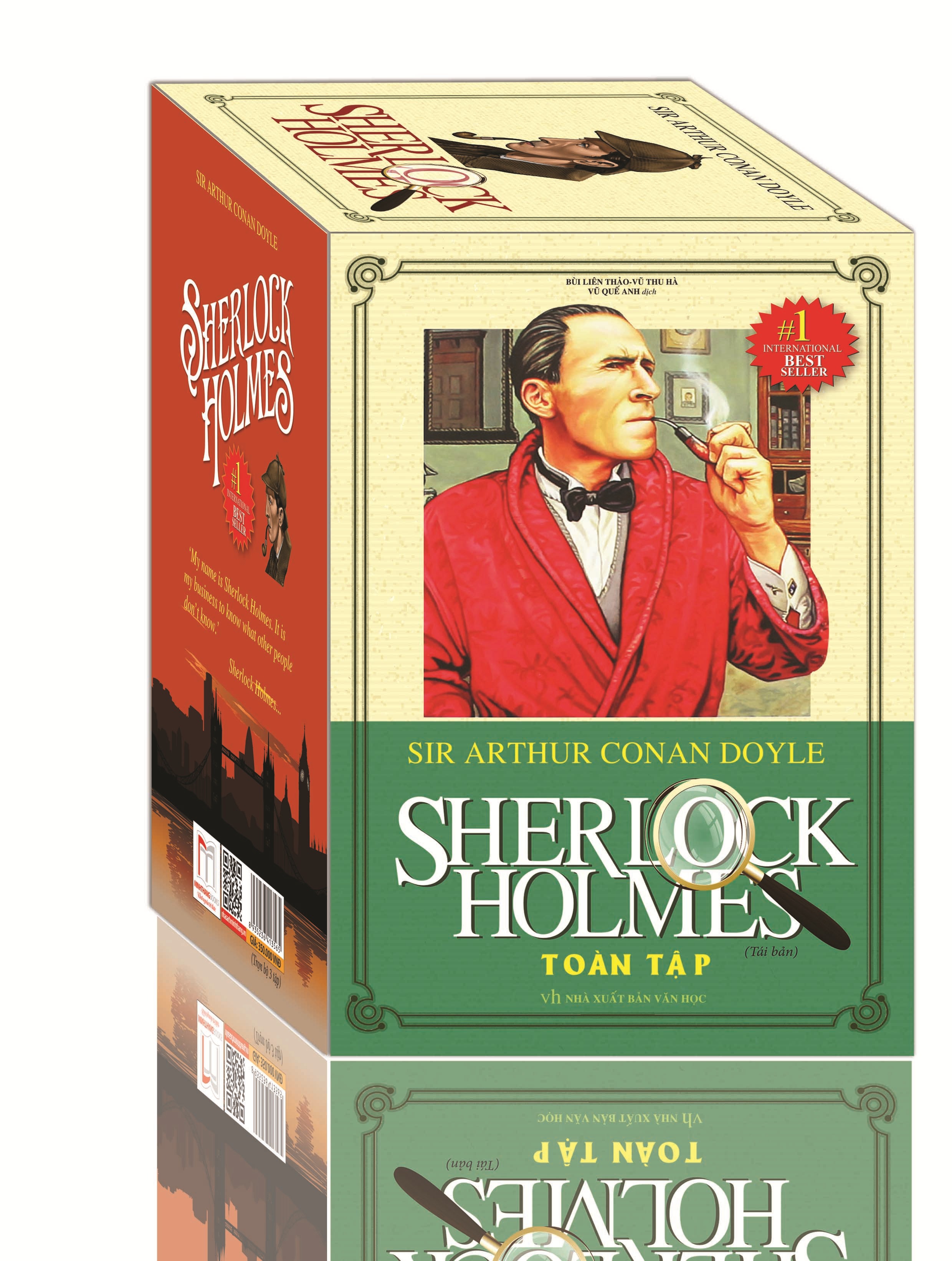 Sách - SHERLOCK HOLMES toàn tập (hộp 3 tập - tái bản)