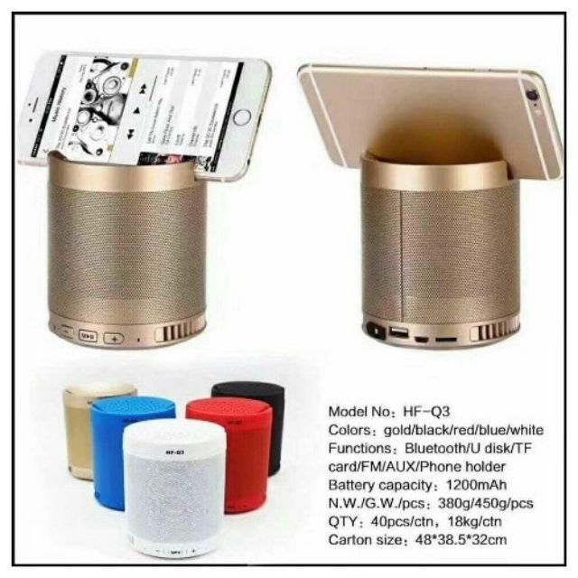 [HCM][Giá sốc] ..Loa Bluetooth Hf Q3 Nghe Cực Hay