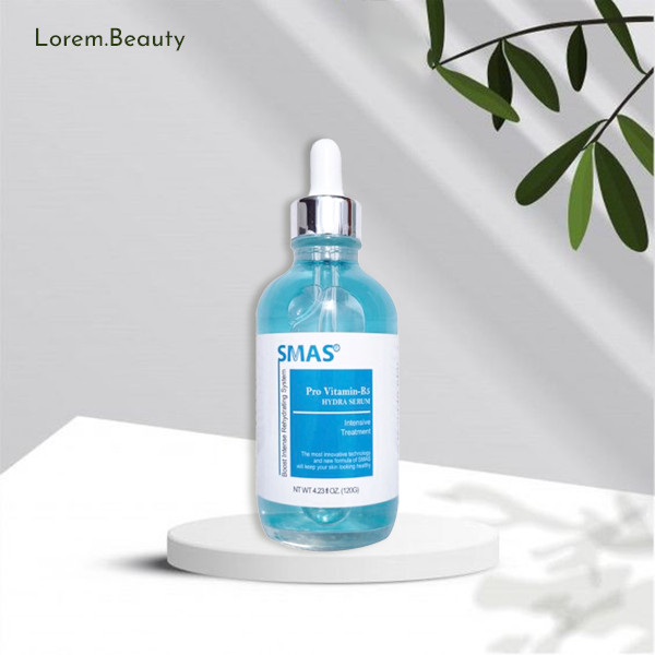 Serum cấp ẩm phục hồi giảm mụn trắng da smas pro vitamin b5 hydra 200ml hàng nhập khẩu