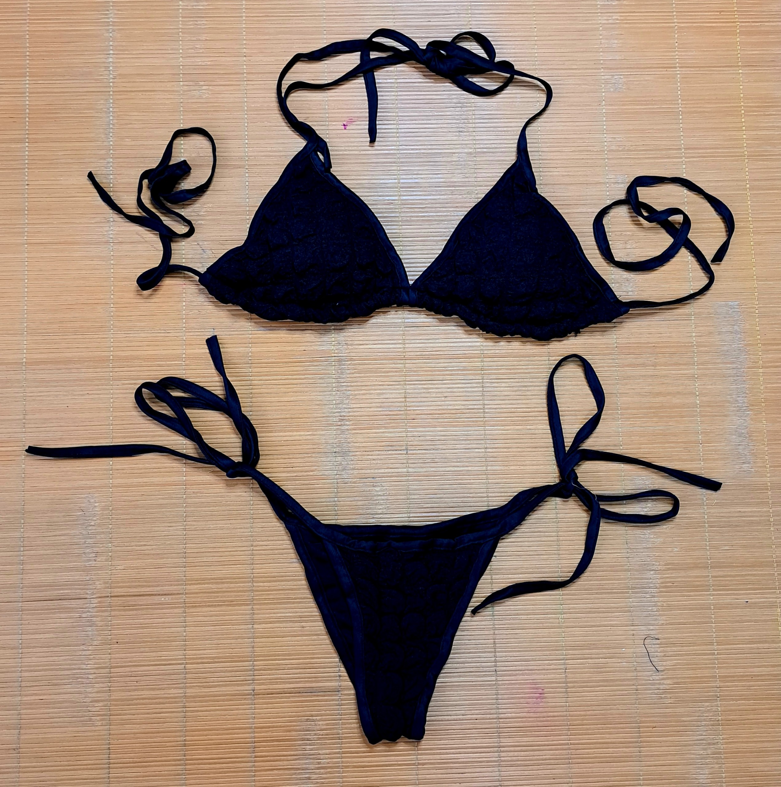 Set bikini 3 món,quần dài
