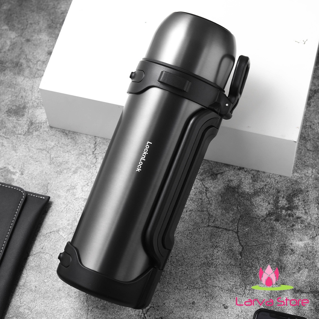 Bình giữ nhiệt LocknLock Easy Take Hot Tank - 1.8L ( Đen, Xám, Xanh)