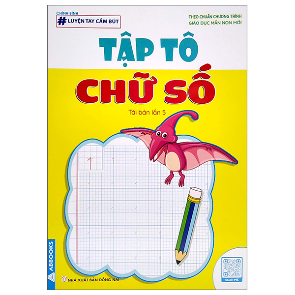 Fahasa - luyện tay cầm bút - tập tô chữ số