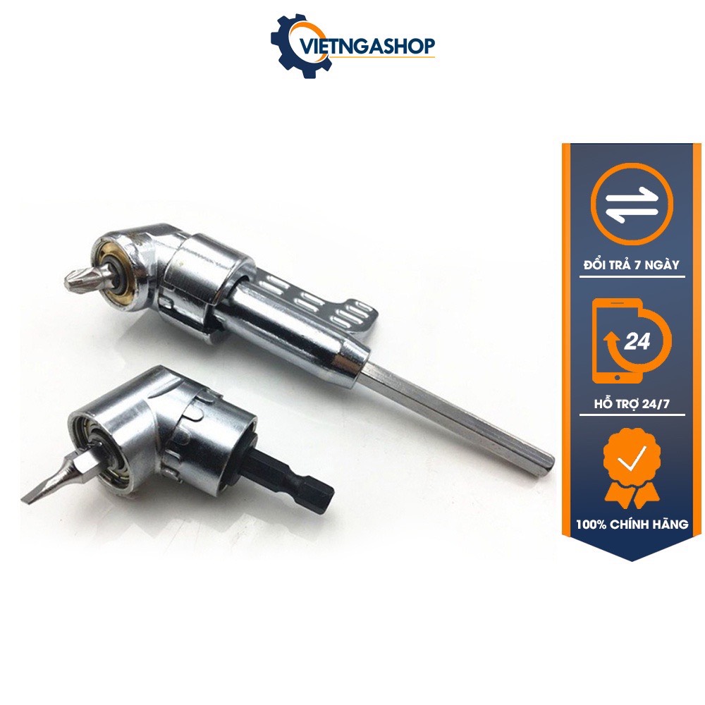 Đầu Chuyển Hướng Khoan Bắt Vít 105 độ, chuôi lục giác