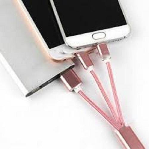 [HCM]Cáp sạc 3 đầu kiêm móc khóa