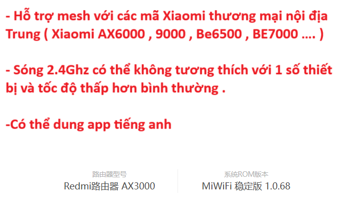 Bộ Phát Wifi Mesh Wifi 6 Xiaomi CR8806 AX3000 CR8808 CR6608