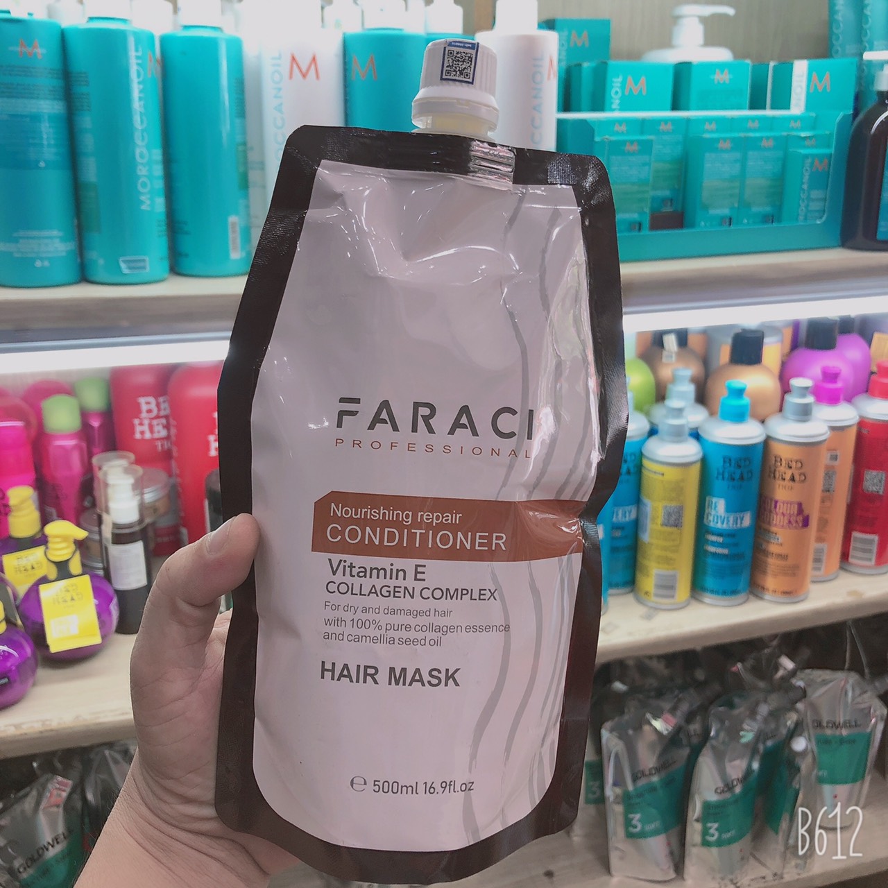 Dầu hấp siêu mềm mượt tóc COLLAGEN FARACI 500ML ( HÀNG CHÍNH HÃNG )