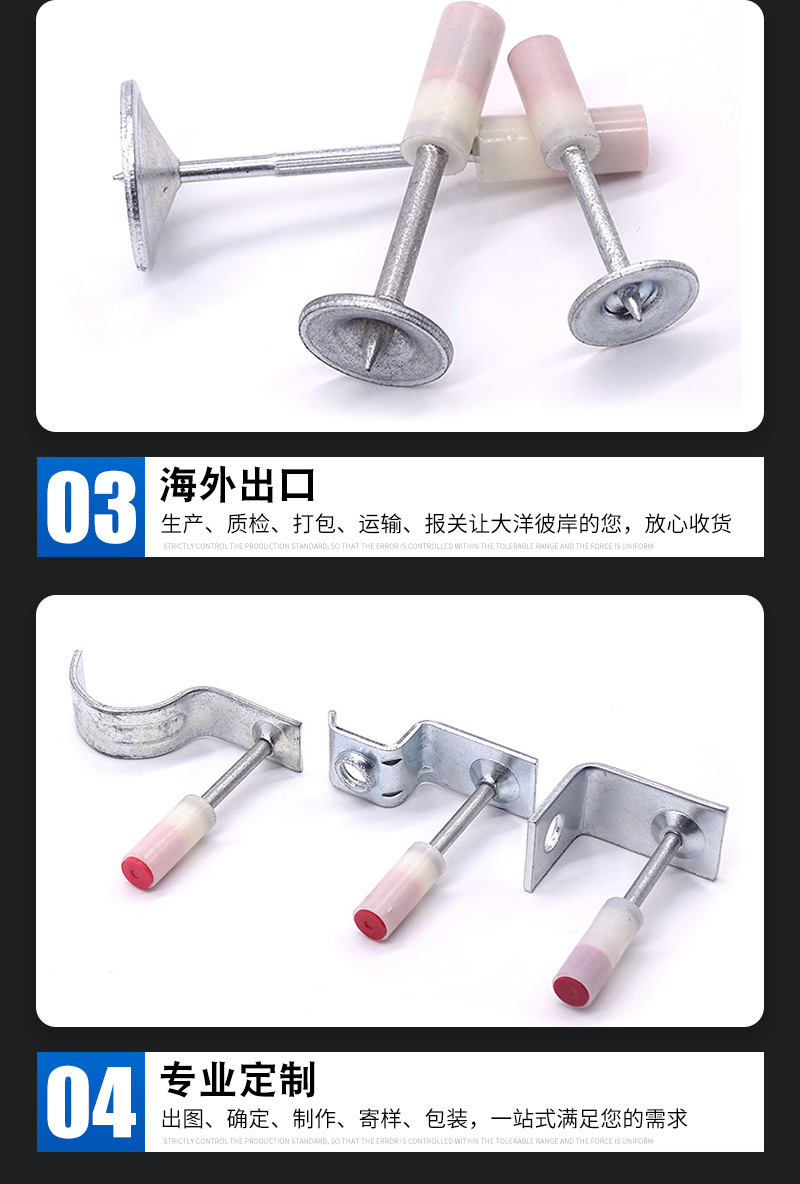 Đinh nổ cho máy bắn đinh(bộ 50/100c)