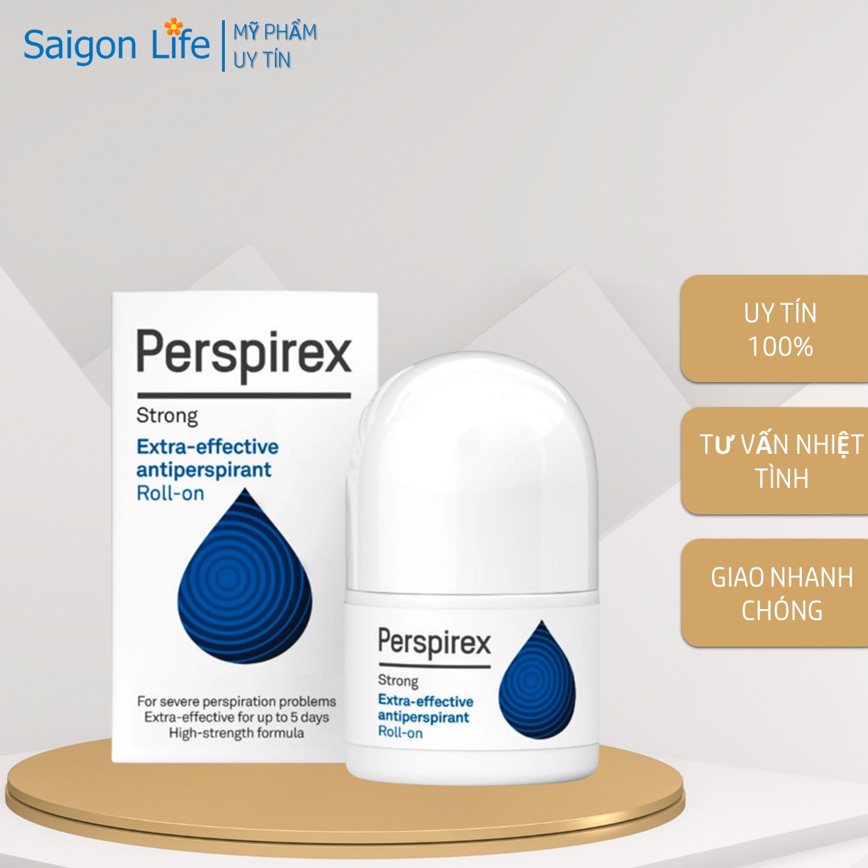 Lăn Khử Mùi Perspirex Cao Cấp Strong 20ml