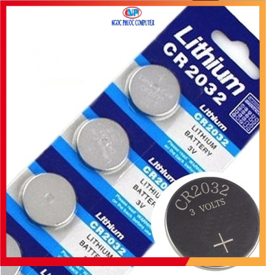 Pin Cúc Áo CR2032 Lithium 3V Cao Cấp - Pin CMOS Máy Tính, Smartkey Ô Tô Xe Máy, Cân Điện Tử (Chống Chảy Nước)