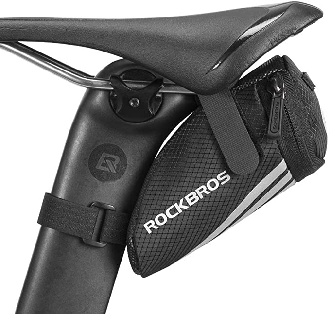 ROCKBROS Túi nylon treo sau yên xe đạp đường trường/ MTB phản quang chống nước an toàn-INTL
