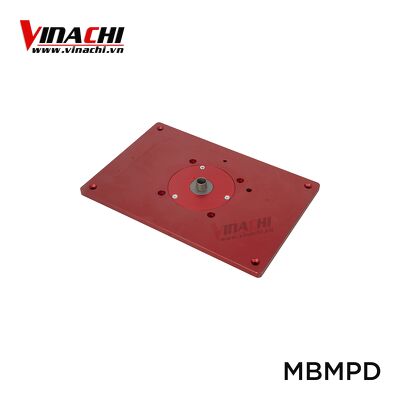 Mặt Bàn Máy Phay Gỗ - Tấm Gá Máy Phay Đỏ Cốt 12,7mm