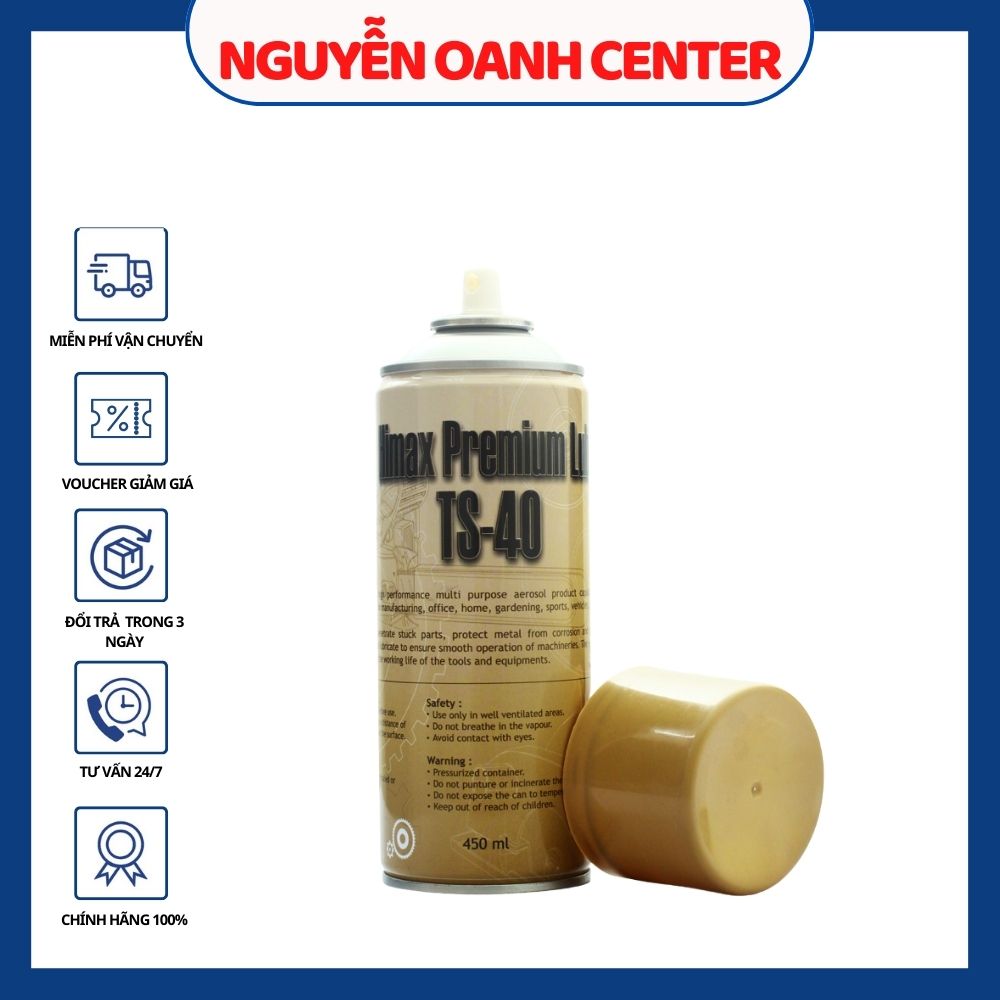 [HCM]Chai xịt vệ sinh  TS - 40 450ml