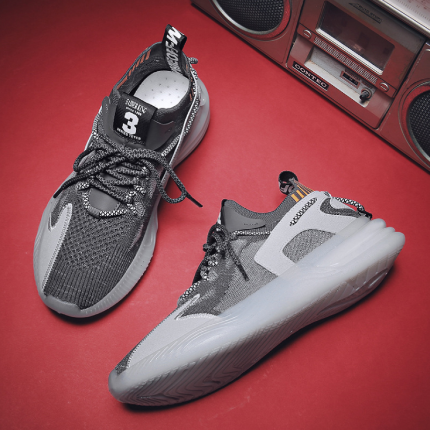 Giày thể thao sneaker nam D88 đường may tinh tế, êm và ôm chân, đế cao su dày dặn, phong cách trẻ trung thời trang giá rẻ