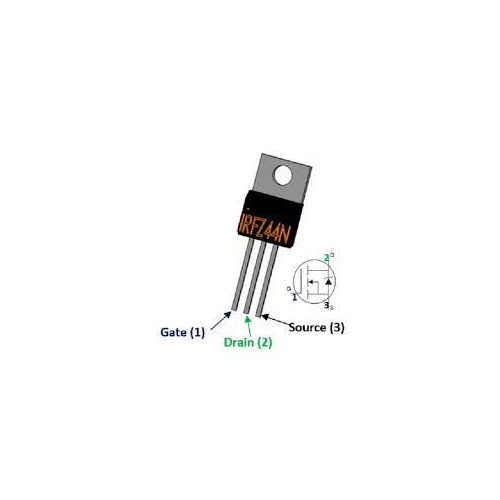 Mosfet IRFZ44N TO-220 55V 50A (Kênh N)