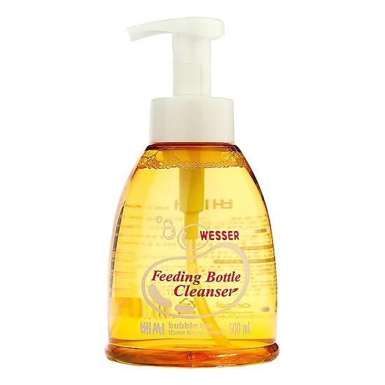 Nước Rửa Bình Sữa Wesser 500ml