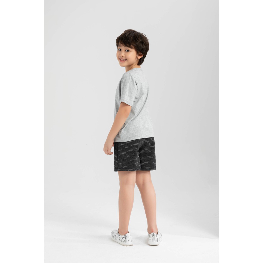 Áo thun cộc tay bé trai IVY moda MS 57K1339