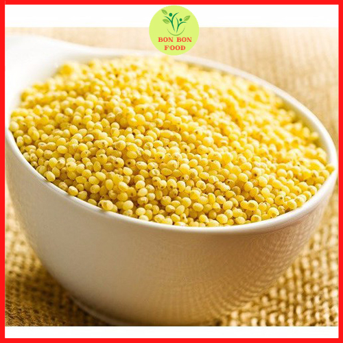 Hạt kê vàng hữu cơ đã bóc vỏ 500gr