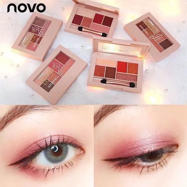 Bảng phấn mắt novo cá nhân 6 ô