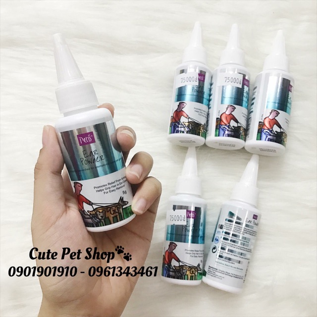 Bột nhổ tai cho cún Peti’s