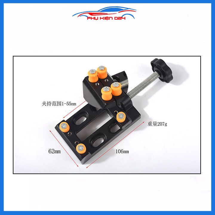 Ê tô mini để bàn, ê tô thẳng V1 cố định kẹp giữ